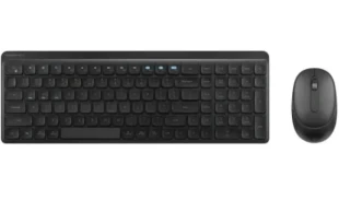 Tastatura + miš Wireless VolkanoX Scorch VKX-209-GT, US crna