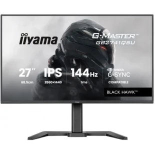Monitor 27" Iiyama GB2741QSU-B1 IPS 2560x1440/144Hz/1ms/HDMI/DP/USB