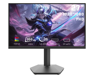 Gaming monitor 300Hz 27" FHD 1ms Visina RGB Quantum QI27EL