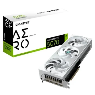 Graficka karta Gigabyte GeForce RTX 5070 Aero OC  GDDR7 12GB 192bit 3xDP/HDMI