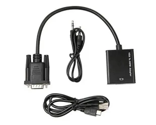 Adapter konverter VGA-HDMI+Audio Linkom M/Ž