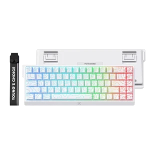 Gaming tastatura MCHOSE Ace 68 Hall Effect Magnetic Switch white topographic