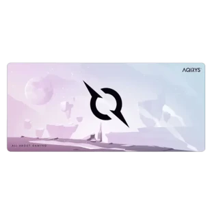 Gaming podloga AQIRYS Gravitiy White Extra 900 x 400 mm