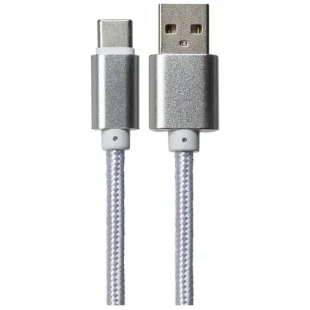 Kabl Velteh USB 2.0 na Tip C 1m/srebrni