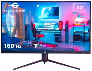 Monitor 32 Titan Army P32A2V 3840x2160/4K UHD/1ms/160Hz/2xHDMI/DP/3xUSB/USB-C/HDR600/Zvučnici