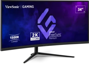Monitor 34 Viewsonic VX3418C-2K 3440x1440/UltraWide QHD/VA/1ms/180Hz/2xHDMI/2xDP/Zvučnici/Curved