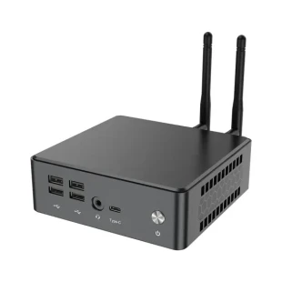 Mini PC Zeus MPI12 Intel i5-1235U 10C 4.4 GHz/DDR4 16GB/m.2 500GB/LAN/Dual WiFi/BT/HDMI/DP/Tip C