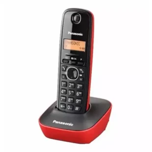 Bežični telefon Panasonic KX-TG1611SPR crveni