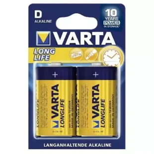 Baterija Varta D LR20 Longlife  2/1 nepunjiva