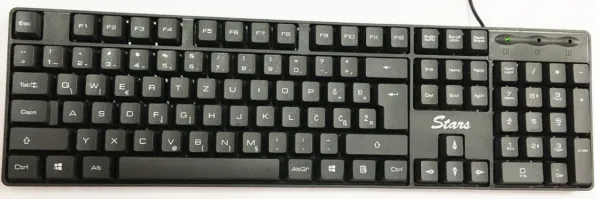 Tastatura Stars Solutions USB YU black Glavna slika