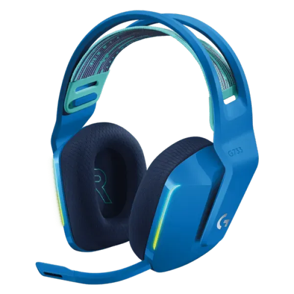 Slušalice Wireless gaming Logitech G733 Lightspeed RGB plave 981-000943 Glavna slika
