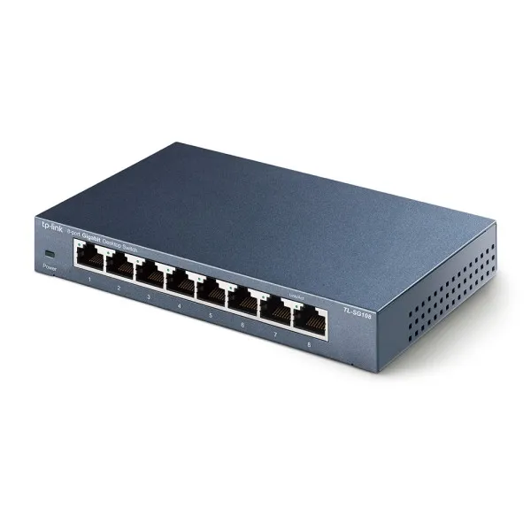 LAN Switch TP-LINK TL-SG108 Gigabit 10/100/1000Mbps Slika 2