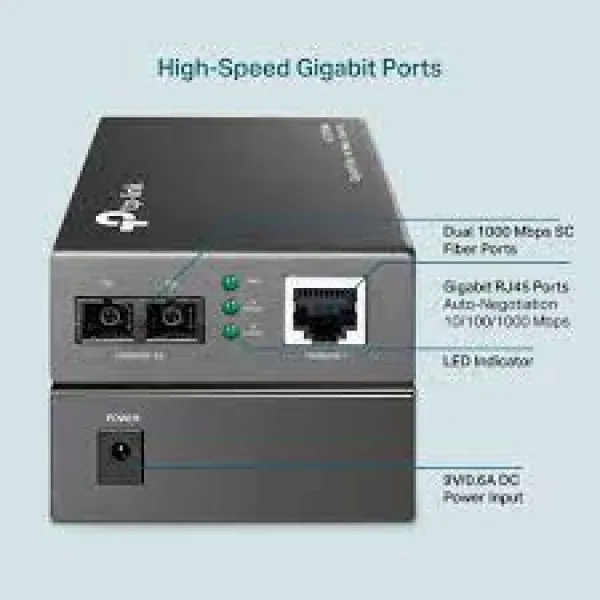 Media Konverter TP-LINK MC200CM Gigabit 1000Mb/s Slika 2