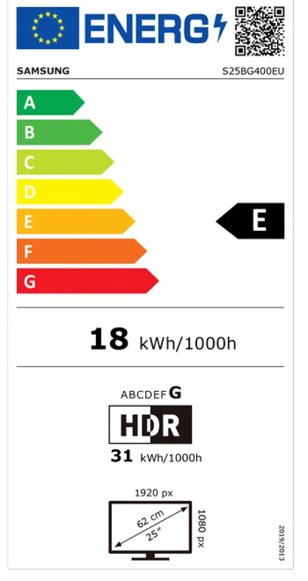 Monitor 25" Samsung Odyssey G4 LS25BG400EUXEN IPS 1920x1080/240Hz/1ms/HDMIx2/DP Slika 3