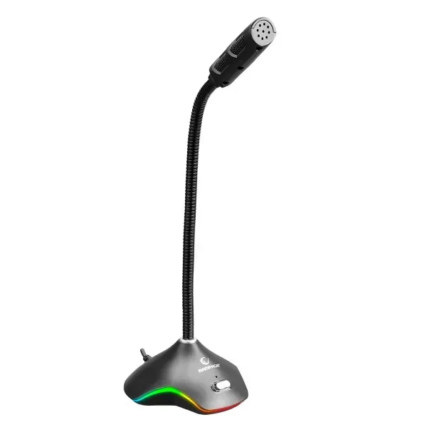 Mikrofon gaming Rampage RMX-M7 PYTHON PC/PS4/XBOX/Mobile crno/crveni 35592 Glavna slika