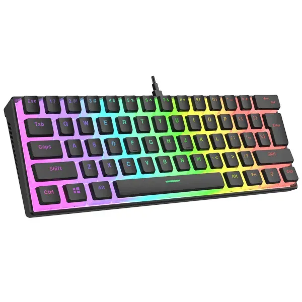 Tastatura žična Rampage RADIANT K11 RGB mehanička crveni switch 38971 Glavna slika