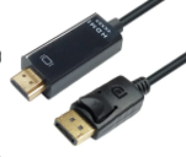 Kabl Stars Solutions DP na HDMI M/M crni 1.8m Glavna slika