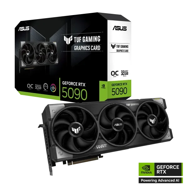SVGA ASUS RTX 5090 TUF 32GB GDDR7 512Bit, TUF-RTX5090-O32G-G Glavna slika