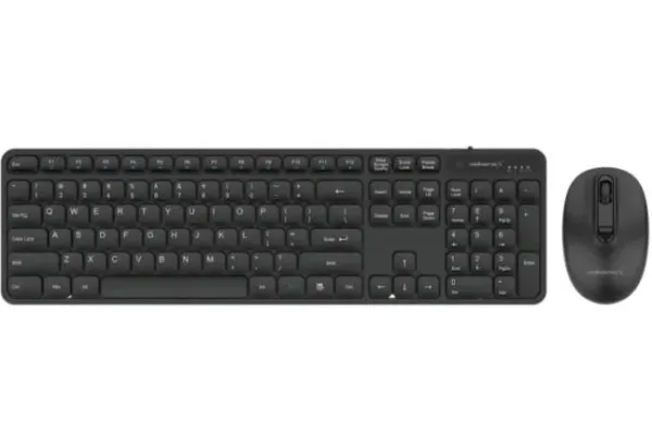 Tastatura + miš Wireless VolkanoX Garnet VKX-20008-BK, US crna Glavna slika