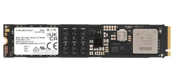 SSD M.2 U.2 SAMSUNG 960GB PM9A3 MZ1L2960HCJR-00A07 Glavna slika