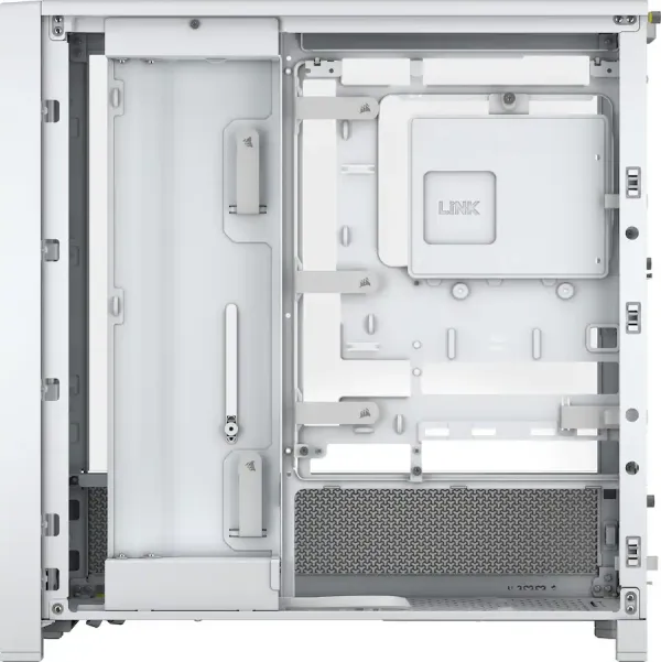 Kuciste Corsair FRAME 4000D RS Modular White, CC-9011313-WW Slika 5