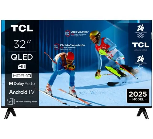 Televizor TCL 32S5K/QLED/32"/FullHD/60Hz/Android TV/crna Glavna slika