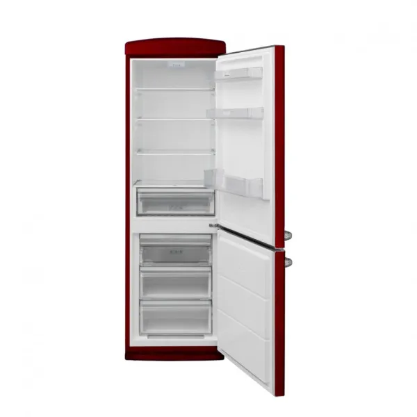 Kombinovani frižider Fram FC-VRR341BDE++/340l,60x190/bordo Slika 4