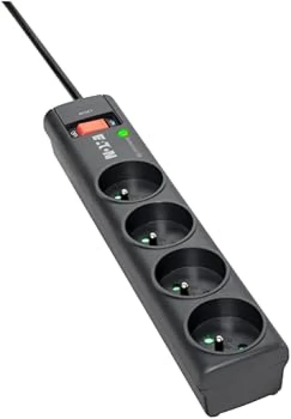 Kabl surge Eaton PS4D 4xšuko/prekidač/1m Glavna slika