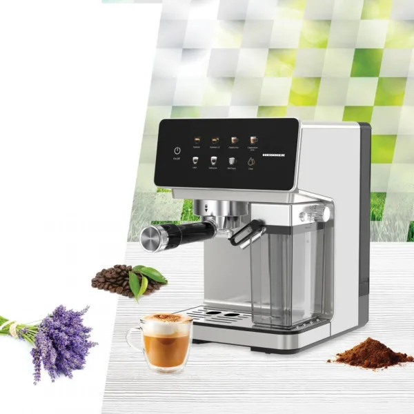 Espresso aparat HEINNER HEM-LK20DMLK/20bar/1,6l/posuda za mleko Slika 3