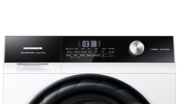 Mašina za pranje veša HEINNER HWM-HMK9014IVA+++/9kg/1400obrt/inverter Slika 2