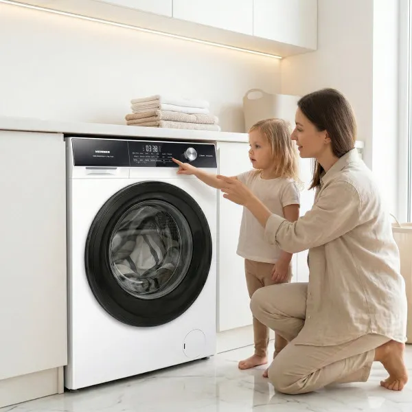 Mašina za pranje veša HEINNER HWM-HMK9014IVA+++/9kg/1400obrt/inverter Slika 8