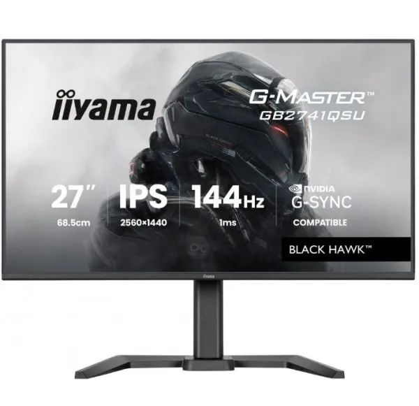 Monitor 27" Iiyama GB2741QSU-B1 IPS 2560x1440/144Hz/1ms/HDMI/DP/USB Glavna slika