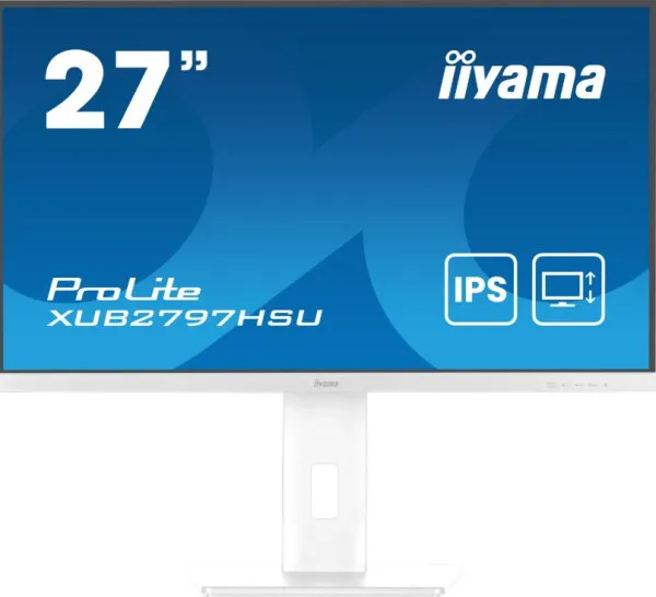 Monitor 27" Iiyama XUB2797HSU-W2 IPS 1920x1080/100Hz/1ms/HDMI/DP/USB Glavna slika