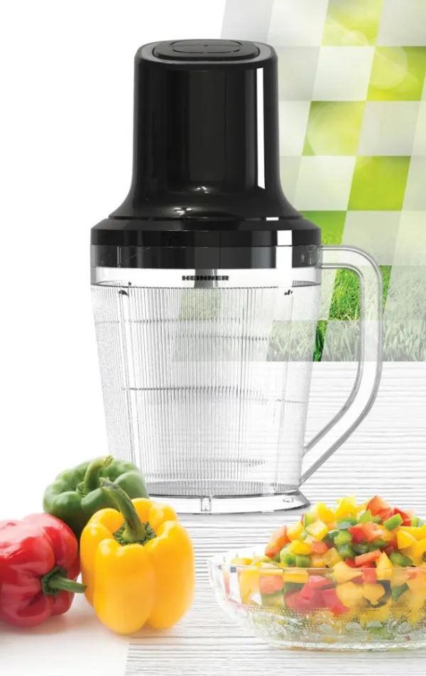 Seckalica HEINNER HMC-3B500BK 500W/staklena posuda 1,5l/crna Glavna slika