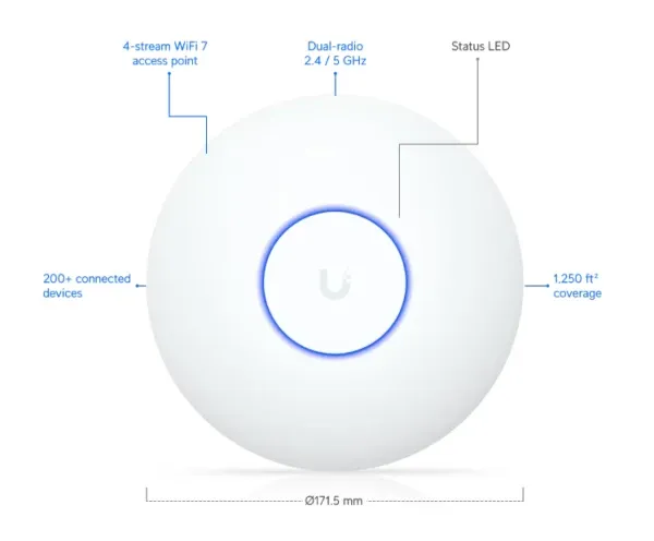 Access point Ubiquiti U7-Lite Wi-Fi Slika 2