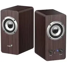 Zvučnici Genius SP-Q180 SP-HF400 Dark Brown EU 100-240V Glavna slika