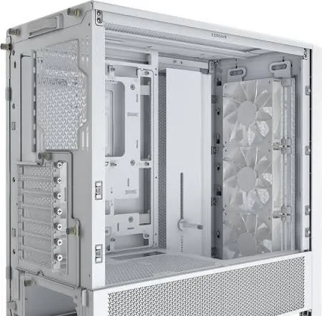 Kuciste Corsair FRAME 4000D RS Modular White, CC-9011313-WW Slika 3