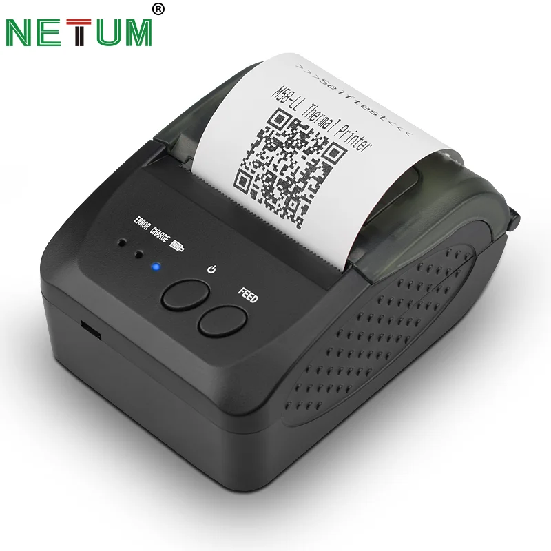 POS Mobilni termalni štampac NETUM NT-1809DD, 60mm, USB+Bluetooth Slika 5