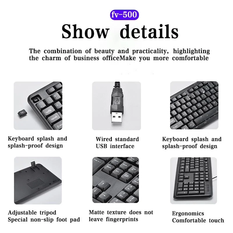 FOREV FV-500 desktop tastatura Slika 3