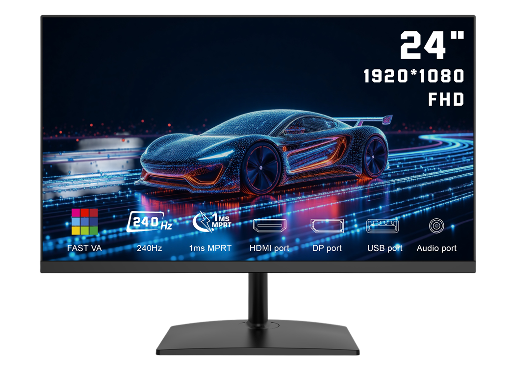 Gaming Monitor 24" 240Hz 1ms Quantum OI24DA FreeSync Glavna slika