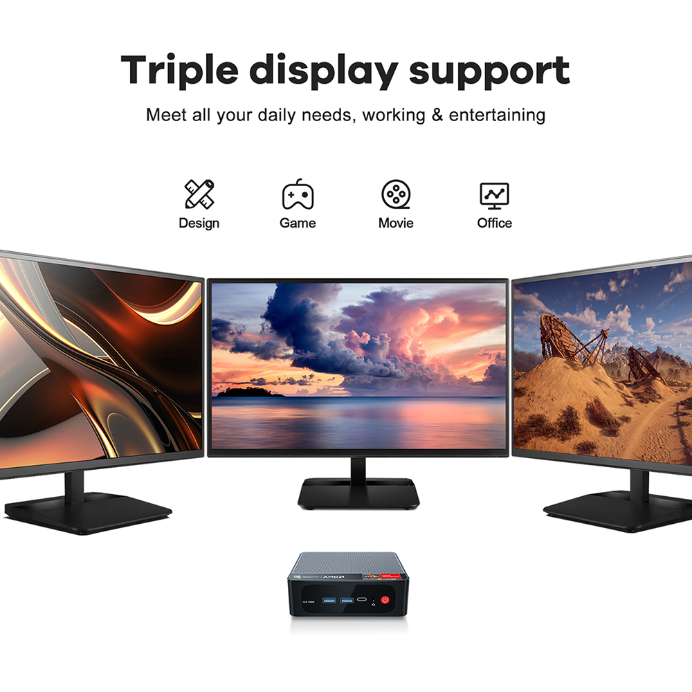Mini računar Beelink SER5 AMD Ryzen5 5500U 16GB RAM, 480GB m.2, Win11PRO Slika 11