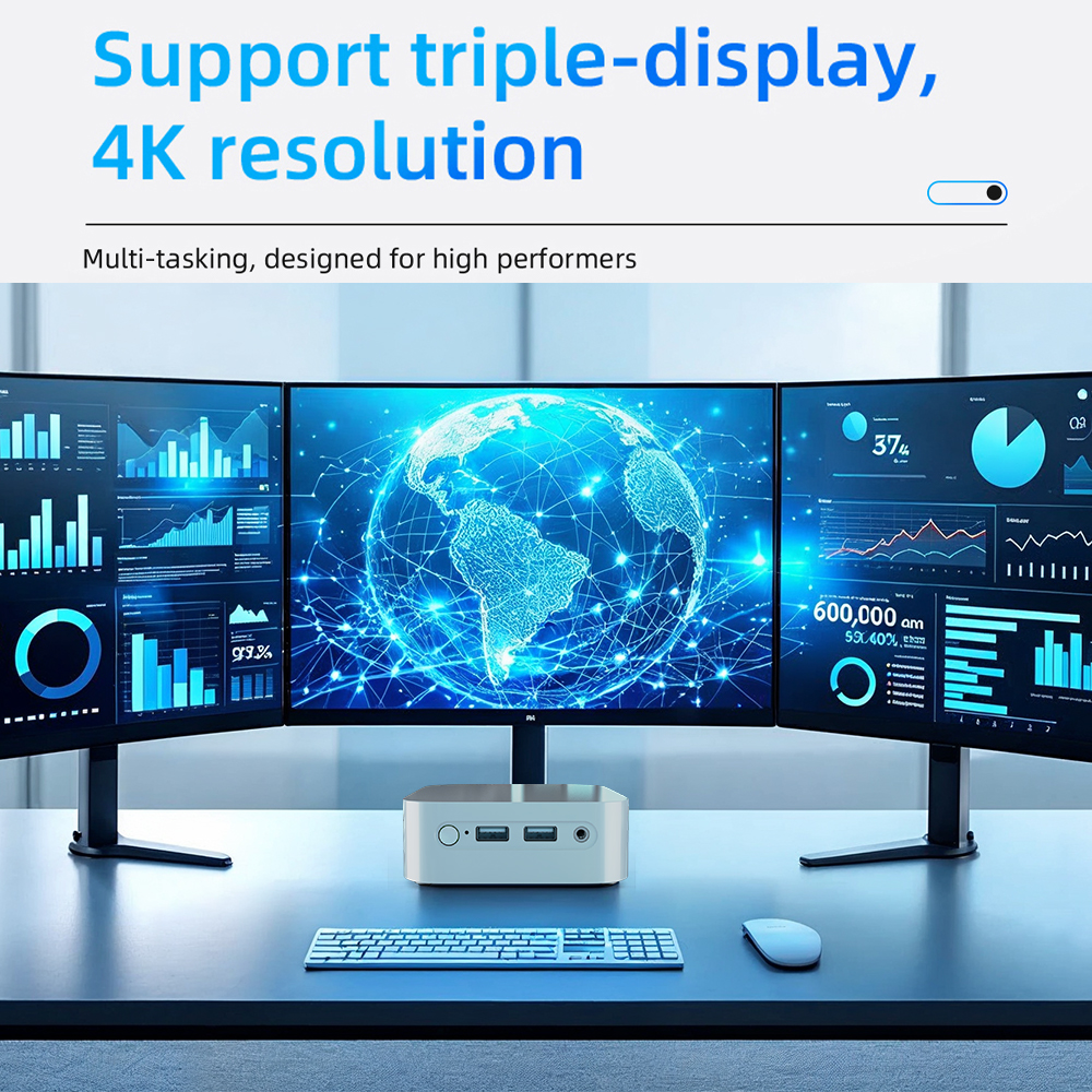 Mini PC MAGCUBIC Intel N150, 16GB, 512GB, Windows 11 Pro Slika 7