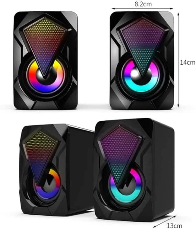 Forev FV-209 zvucnici RGB svetlo 6W Slika 2