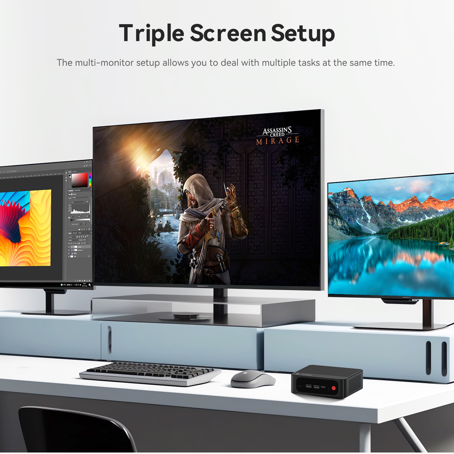 Beelink SER5 MAX Ryzen7 7735HS 8c/16t, 24GB DDR5, m.2 512GB, Win11PRO Slika 7