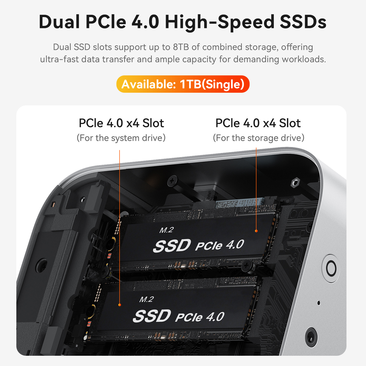Mini računar Beelink SER9 PRO AMD Ryzen 7 H 255, 24GBD5, m.2 512GB, Windows 11 Pro Slika 9