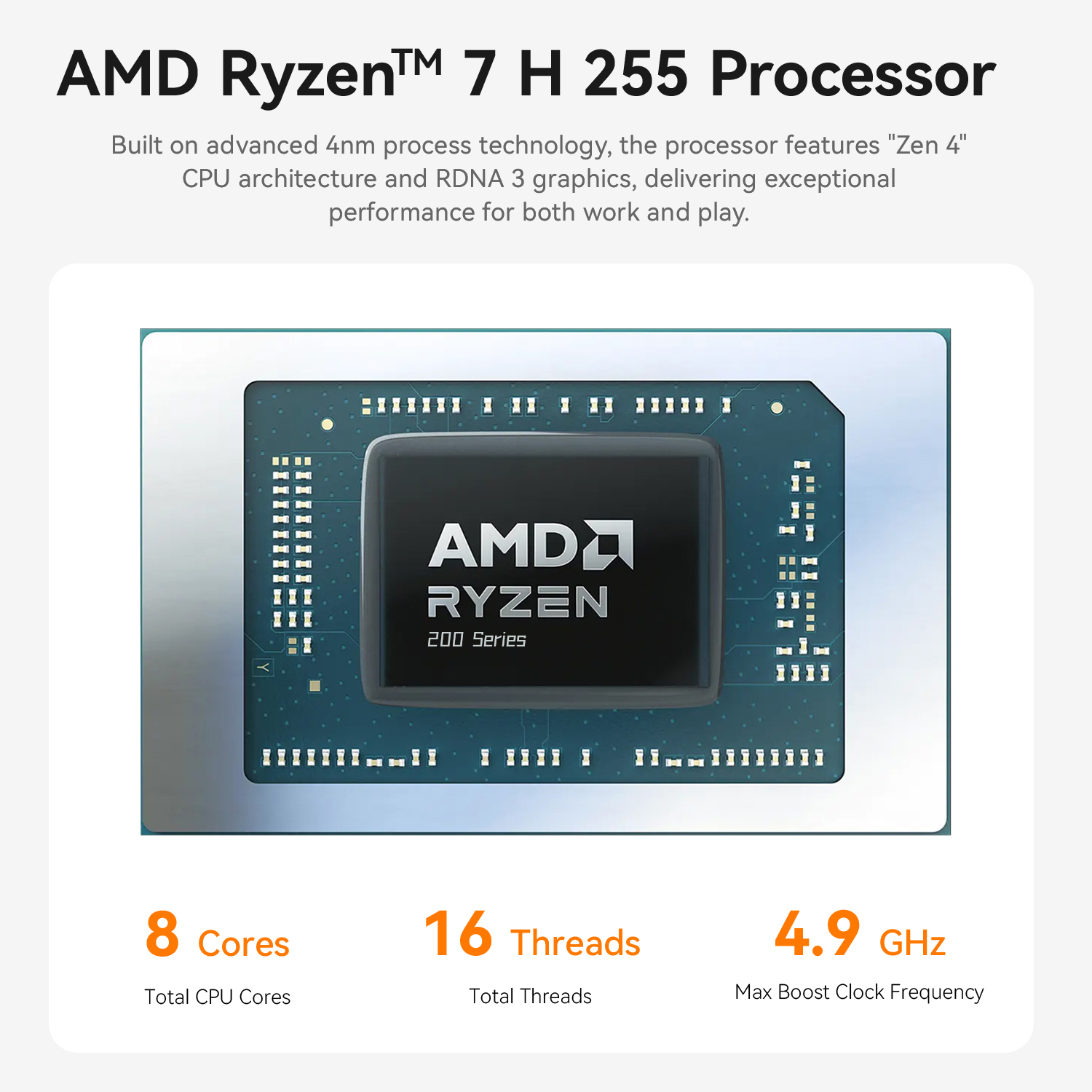 Mini računar Beelink SER9 PRO AMD Ryzen 7 H 255, 24GBD5, m.2 512GB, Windows 11 Pro Slika 2