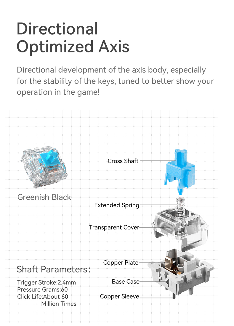 PRO GAMING Mehanička tastatura RGB Forev FV-Q68 Slika 4