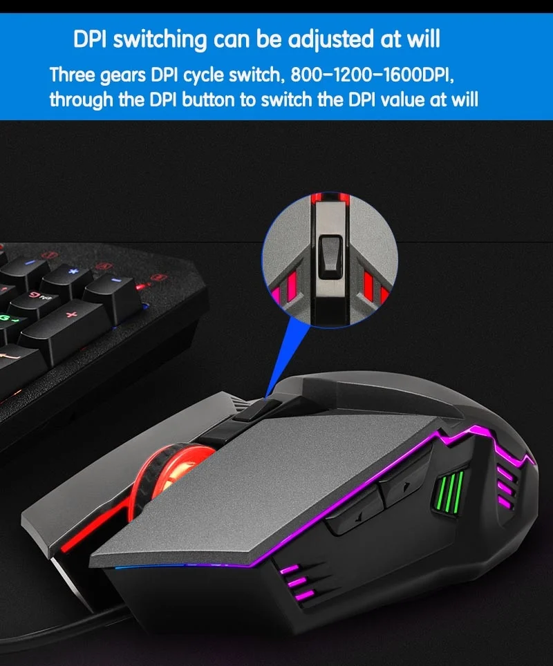 Forev FV-Q3 Gaming RGB miš Slika 5