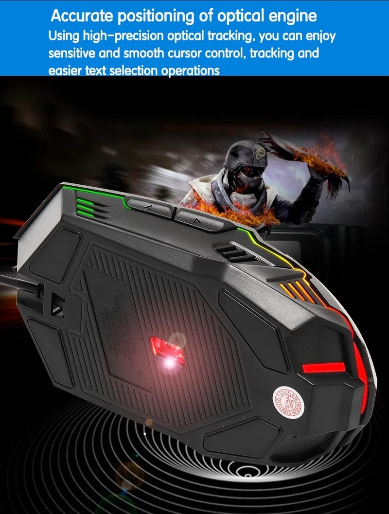 Forev FV-Q3 Gaming RGB miš Slika 7