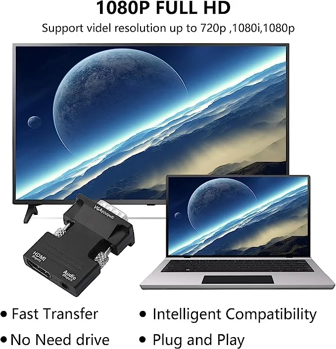 HDMI na VGA adapter/konvertor Slika 4